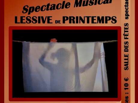 Spectacle musical "Lessive de printemps"