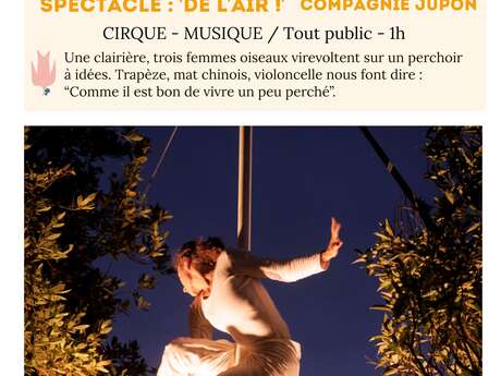 Spectacle : "De l'air !" de la Cie Jupon