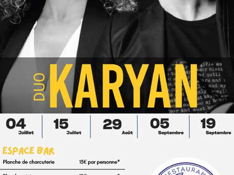Nos vendredis en musique - Duo Karyan
