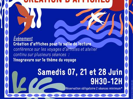 Conférence et initiation à la linogravure