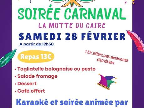 Soirée carnaval