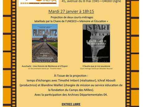 Rencontres Cinéma - Mémoire et éducation