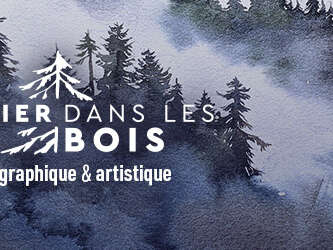 L'atelier dans les bois" watercolour exhibition