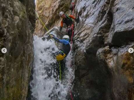 Canyoning Jas Cerisier (intégrale) - Evolution Canyon