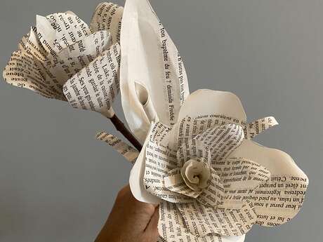 Atelier fleurs en papier