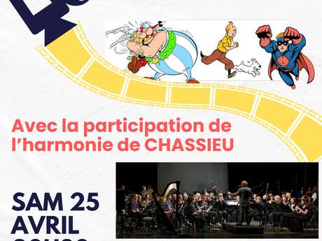 Ciné-Concert avec la participation de l'harmonie de CHASSIEU