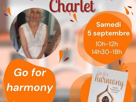 Dédicace d'Agnès Frédérique Charlet