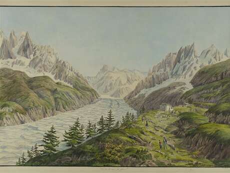 Visite guidée La Mer de Glace, histoire d'une curiosité esthétique