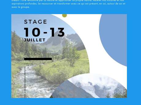 Stage Life Art Process® “Nature.s” Danse improvisation & arts expressifs, en environnement avec le Centre Culturel de la Gorge