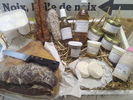 Vente de viande et produits laitiers à la ferme de l'Aune