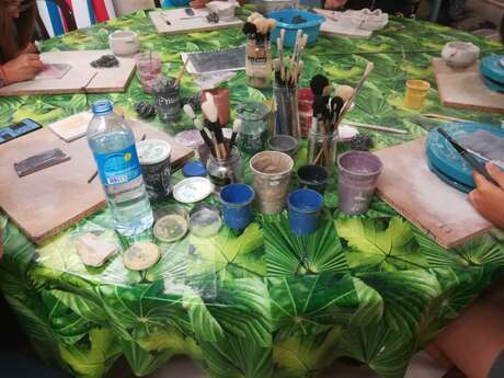 Atelier : Sérigraphie sur terre