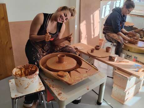 Stage poterie initiation et perfectionnement au tournage