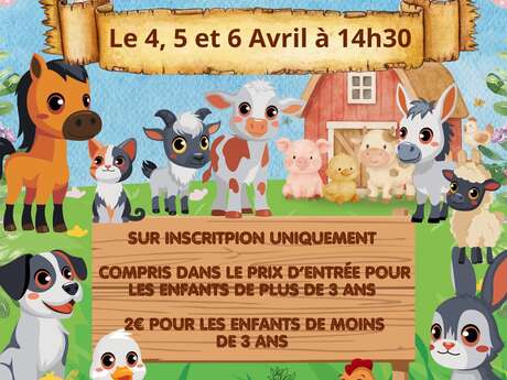 Grande chasse aux œufs à la ferme du Domaine d'Aimel