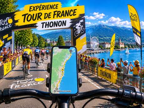 Parcours du Tour de France à Vélo Électrique avec GPS