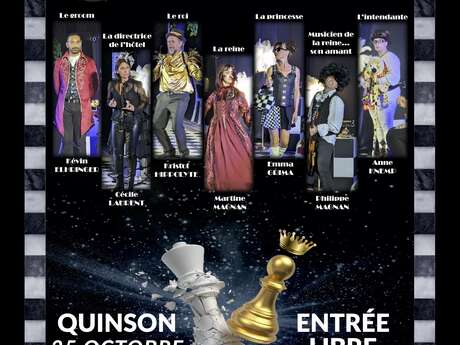 Quinson Théâtre "Aux frais de la princesse" Quinson Théâtre "Aux frais de la princesse"