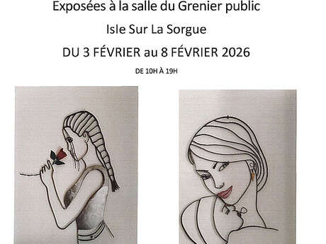 Exposition de Sculptures Métalliques Féminines