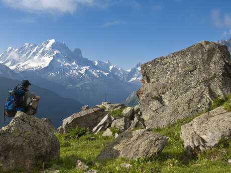 Courte itinérance pédestre de 2 jours sur la Montagne de Loriaz - Etape 1