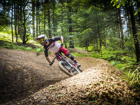 Piste VTT DH Bike Park Bernex - La Hors Piste