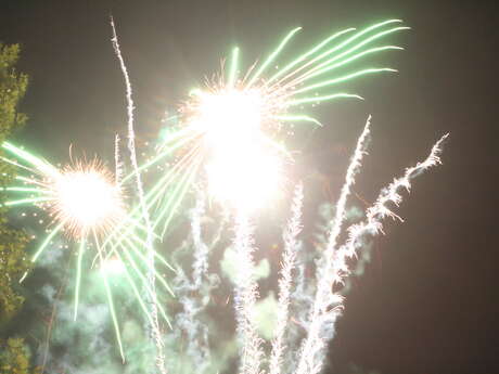 Courses hippiques - 16h - Repas - bal - feu d'artifice
