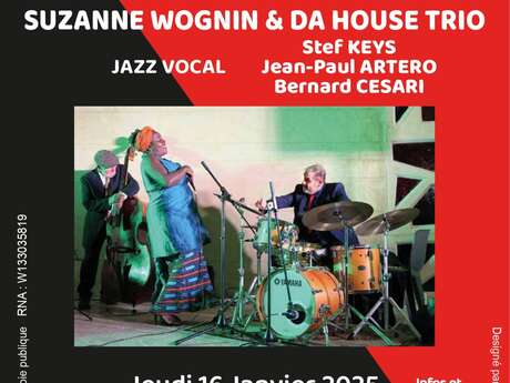 Concert Suzanne Wognin & Da House Trio