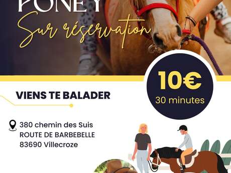 Sorties à poney avec Poney Var