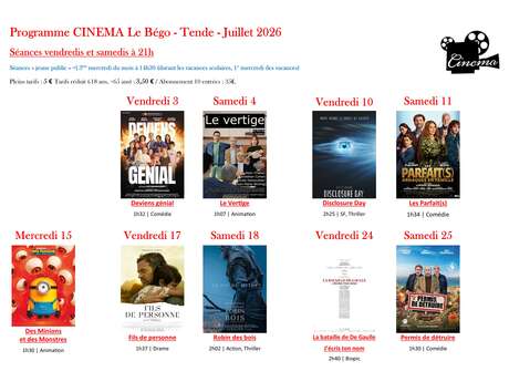 Film screenings in Tende