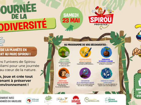Journée de la biodiversité au Parc Spirou