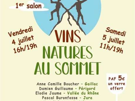 Salon des vins natures au Gîte Le Rocher