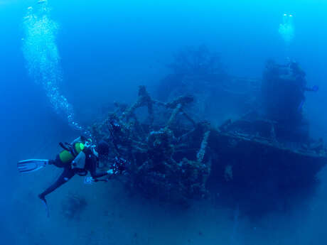 The wrecks of Hyères