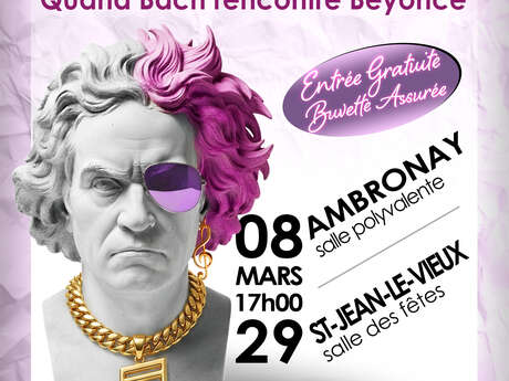 Concert de printemps Classico-Pop de l'OHSJA à Saint-Jean-le-Vieux