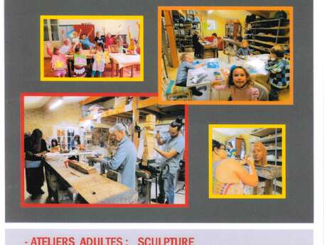 Ateliers de pratique artistique - Enfants - Galerie Coquet