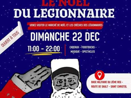 Le Noël du Legionnaire Du 22 au 24 déc 2024