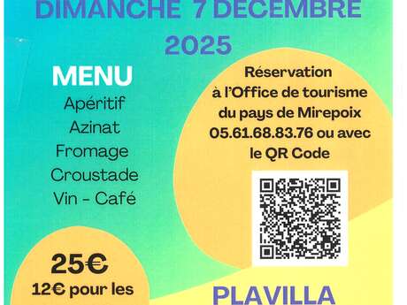 Repas  du "Téléth'on"