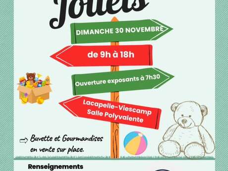 Bourse aux jouets à Lacapelle Viescamp