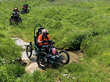 Randonnée en Fauteuil Tout-Terrain Électrique