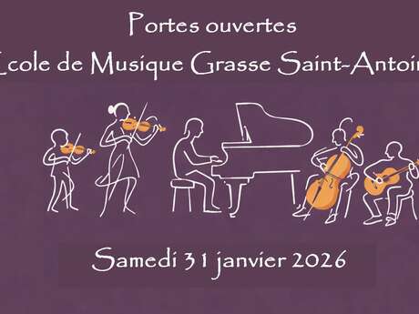 Portes ouvertes Ecole de Musique de Grasse Saint-Antoine