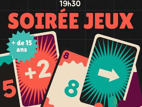 Soirée Jeux de société Le 10 janv 2025