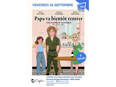 Pièce de théâtre "Papa va bientôt rentrer"