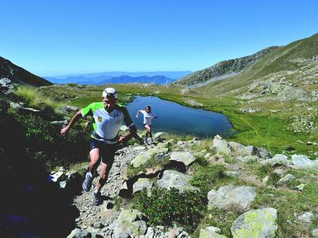 Parcours Station de trail n°8 - Lacs de Millefonts - rouge