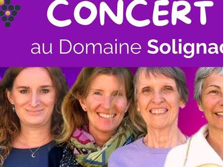 Délire de filles au domaine Solignac