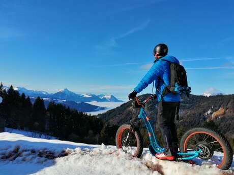 Sortie encadrée en E-Fat Scoot (trottinettes électriques tout-terrain)