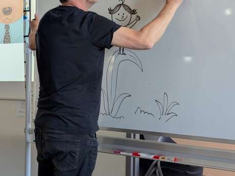 Atelier Animoi avec Sébastien Mourrain