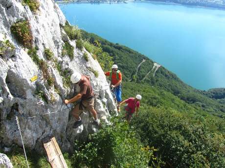 Location matériel via ferrata