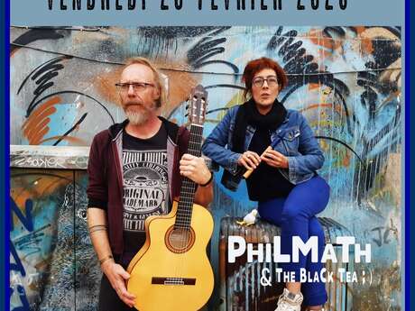 Concert pop rock avec Philmath & The Black Tea