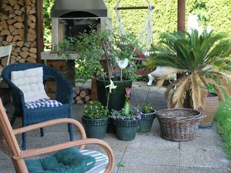 Chez Lacotch guest room