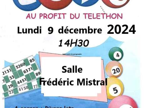 Loto au profit du Téléthon