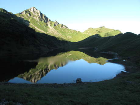 Traversée des Bornes en mode doux - Etape 4 : Refuge de Lessy > Refuge de la Pointe Percée
