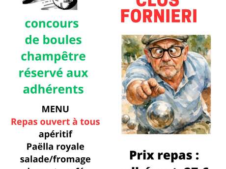 Pétanque et repas