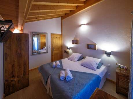 Chalet Le Valness - Chambre Mont Blanc
