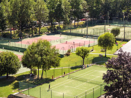Tennis courts